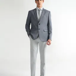 arrow Men Self Design Single Breasted Formal Blazer image 5