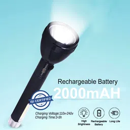 sebon 50W Long Range LED Torch Rechargeable Home Emergency Search Light_M1673 8 hrs Torch Emergency Light-picture-16