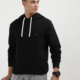 tommy hilfiger Men Full Sleeve Solid Hooded Sweatshirt-picture-36