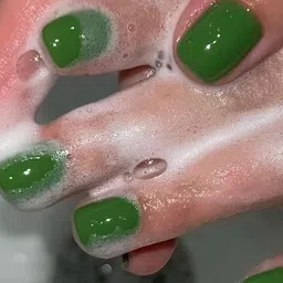 gulglow99 Nail Polish Glossy & Long Lasting Quick Drying green 257 green image 4