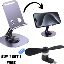 royalzonmart Adjustable Mobile Stand Deal | Free Mini USB Fan Included Mobile Holder-picture-13