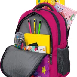 myron Dora 1st/2nd/3rd/4th & 5th Class Light weight Beautiful & Trendy for Girls Waterproof School Bag image 4