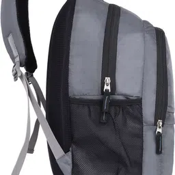 flyscape Medium 27 L Laptop Backpack Terror Grey Black bag image 4