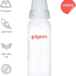 pigeon SN CLEFT PALATE BOTTLE (CLEFT PALATE NIPPLE) REGULAR - 240 ml image 2