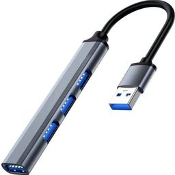 spincart USB 3.0 Slim Hub 4 USB Port High Speed Data Transfer For Computer Laptop USB 4 Port Hub 3.0 High Speed Data Transfer For Computer Laptop PC USB Hub-picture-18