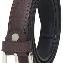 leathertone Women Casual, Formal, Party Brown Texas Leatherite Belt-picture-17