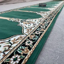 hr carpet Green Acrylic Carpet image 1