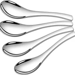 xaca Stainless Steel Spoon Heavy Duty Stainless Steel Soup Spoon Set image 5