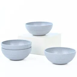 eha Biocomposite Sauce Bowl Earth-Friendly Set of 4 Dip Bowls for Kitchen | Hot & Cold Serving Bowls |-picture-12
