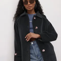 roadster Polyester Coat For Women-picture-40