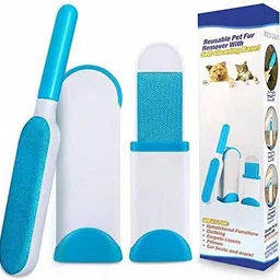 skvm Pet Hair, Dust, Lint Remover for Clothing & Furniture and Sofa Home Couch pet - Double Sided, Self-Cleaning & Reusable, mitt Remover, Dog cat Hair Remove Basic Comb for Dog-picture-12
