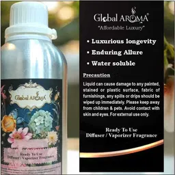 global aroma Lavender Fragrance Ready-to-Use Diffuser / Vaporizer Oil Aroma Oil, Refill image 5