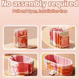 kruvad KR365 Large Foldable Bathtub for Adults & Kids | Portable Soaking Tub for Home, Balcony & Outdoor | Ice Bath Tub for Athlete Free-standing Bathtub image 4