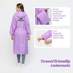 citizen Polka Print Women Raincoat image 4