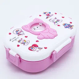 msajay BUNNY CHARACTER LUNCH BOX 2 Containers Lunch Box image 1