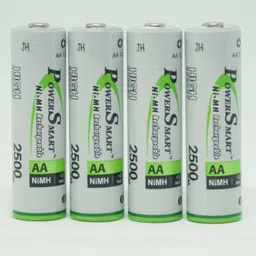 power smart AA 1.2V AA 2500mAh BP4 Rechargable Ready to Use Camera Ni-MH Battery-picture-10