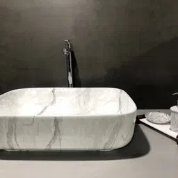 clayramic Designer Ceramic Washbasin {08) (20x15x5)(08) Table Top Basin-picture-42