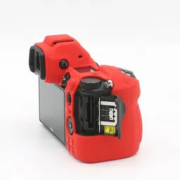 digiclicks Silicon Cover for Nikon Z6/Z7 -Red Camera Bag-image-0