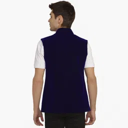 jihuzur Solid Men Waistcoat image 4