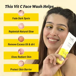 chemist at play Vitamin C For Glowing Skin - Niacinamide - Brightening Boost Cleanser Face Wash image 4