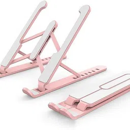 NICK JONES MULTIPURPOSE USES UNIVERSAL LAPTOP WITH ABS PLASTIC LAPTOP STAND Plastic Floor and Desk Stand Laptop Stand with Adjustable Height Compatible with Universal Laptops-picture-22