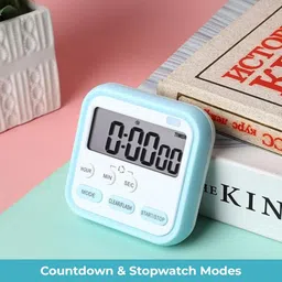 krithi Digital Blue Clock image 4