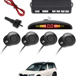 aarsh store Universal 4 Black Reverse Parking Sensor-AF25N141 Universal 4 Black Reverse Parking Sensor-AF25N141 Parking Sensor-picture-22