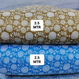 adan fabrics Unstitched Cotton Blend Salwar Suit Material Printed-picture-11