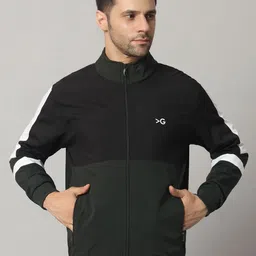 KGARMENTS Colorblock Men Wind Cheater image 1