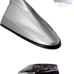 ccmm Unique New Design Shark Shape Waterproof Silver Shinny Antenna For Car-287 Universal Silver Waterproof Car Roof Shark Antenna-287 Satellite Vehicle Antenna-picture-26
