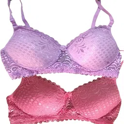 romantic mood Pack of 2 Women Push-up Lightly Padded Bra image 1