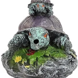 symkard Aquarium Turtle Toy Underwater Landscape For Fish Tank Decoration Ornament Laterite Unplanted Substrate image 4