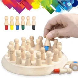 nd brothers Wooden Memory Chess Matching Game Family Board Games for Kids and Adults ND163 Board Game Accessories-picture-42