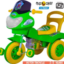 TOYSPHERE VICTOR HEAVY DUTY GREEN # BIGGEST WHEELS # SAFEST #music & lights TOYSHPHERE VICTOR GREEN # SAFEST TRICYCLE # FOR 2-5 YEARS Tricycle-image-23
