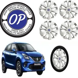 soni enterprises 15 INCH SILVER COLOR WHEEL COVER FOR BALENO Wheel Cover For Maruti Baleno-picture-25