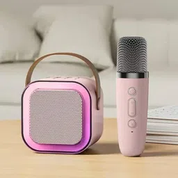 TECHEL K12 Karaoke Portable Bluetooth Speaker BVC37 5 W Bluetooth Laptop/Desktop Speaker-picture-39