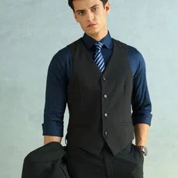 arrow Solid Men Waistcoat image 1
