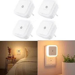 FLEKTIC Night Lamp Sensor Light for Bedroom Bed Side Home | Smart Automatic ONOF Dim Smart Sensor Light image 4