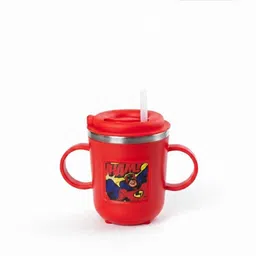 aardev enterprises SUPER MOM KIDS SIPPER MUG Plastic, Stainless Steel Fondue Mug-picture-13