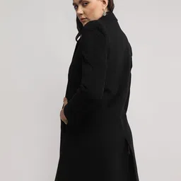 protex Wool Solid Coat For Women image 2