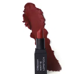 TS COSMETICS Creamy Matte One Swipe Lipstick - 4.5g - Cherry-image-23