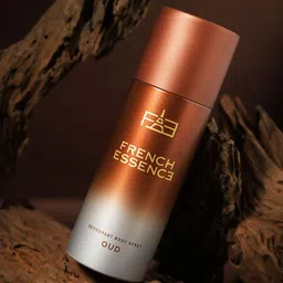 FRENCH ESSENCE Men Set of 3 Oud Long Lasting Deodorant Body Spray - 150ml Each image 3