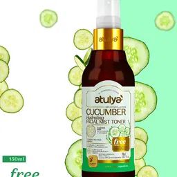 Atulya Cucumber Hydrating Face Mist Toner - 150ml-picture-10