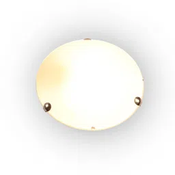 decorativeray Euphoria White Iron Ceiling Flush Mount image 3