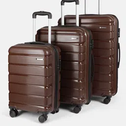 Teakwood Leathers India Set of 3 360-Degree Rotation Trolley Bag - 191 L-image-10