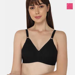 NAIDU HALL Pack Of 3 Medium Coverage Non Padded Cotton Everyday Bra with All Day Comfort-picture-36