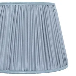lampenschirm india Premium Softback 40cm Empire Silk Lampshade (Grey) image 3
