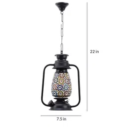 decorativeray Kiosk Black Iron Hanging Light image 5