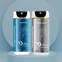 Qelica Set Of 2 Silver Elachi & Polar Mint Fresh Breath Spray-10g Each-picture-30