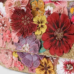 Accessorize Multicoloured Embellished Clutch image 2